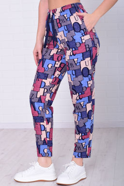 Брюки домашние женские 8-031д1 из хлопка - Новое кимоно фото 10