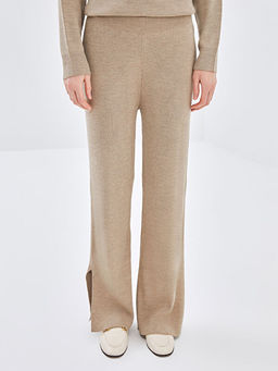 Beli Lastikli Kad?n Triko Pantolon