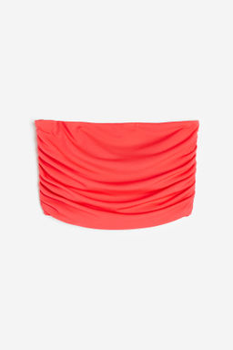 Top de tubo drapeado