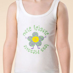 PELICAN, майка для девочек, Белый