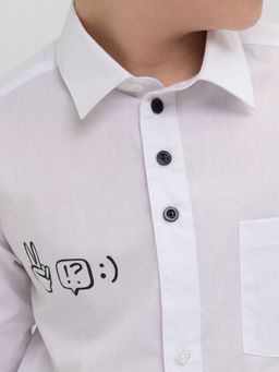 PELICAN, сорочка верхняя для мальчиков, Белый