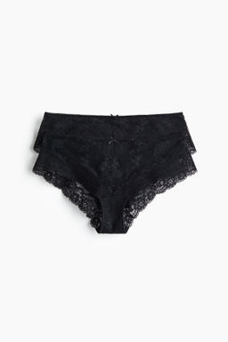 Pack de 2 bragas hipster de encaje - H&m фото 2