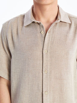 Regular Fit K?sa Kollu Erkek G?mlek