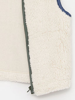 Bisiklet Yaka Erkek Bebek Yelek - Waikiki фото 3