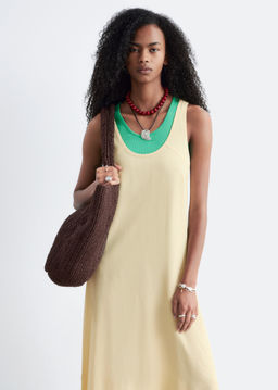 Vestido midi con escote redondo - H&m фото 6