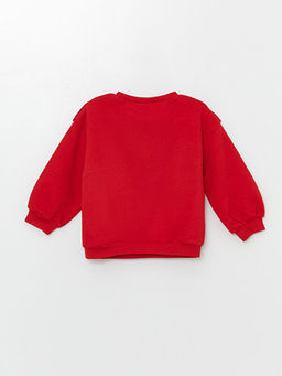 Bisiklet Yaka Uzun Kollu K?z Bebek Sweatshirt - Waikiki фото 2