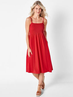 Трикотажное платье из хлопка ESMARA