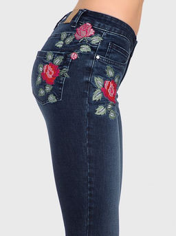 Джинсы жен. CON-53 / в-л 18 - темно-синий/Cute - Conte elegant фото 2