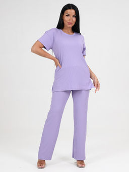 423 ПИЖАМА ЖЕНСКАЯ (брюки) (Сирень) - А-дина фото 3