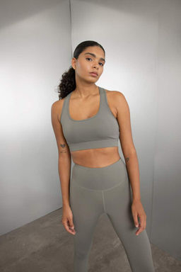 DeFactoFit Бюстгальтер с круглым вырезом  фото 3