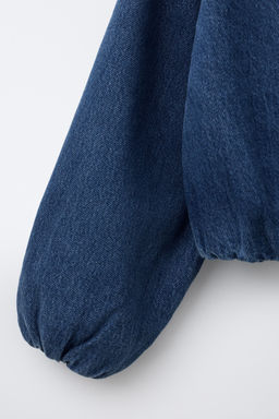 BALLOON DENIM JACKET - Zara фото 5