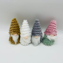 Новогодний декор - Гном в шапке 13 см 12 шт в уп (арт. 23A-3201)