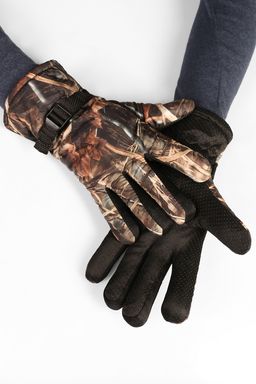 2-2 Е-305.С2 Перчатки мужские утепленные - Almond фото 2