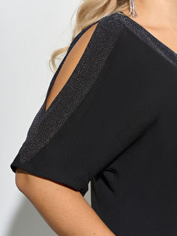 Платье 0282-1 чёрный - Dora фото 8