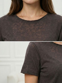 Футболка паутинка полупрозрачная - Binita фото 4