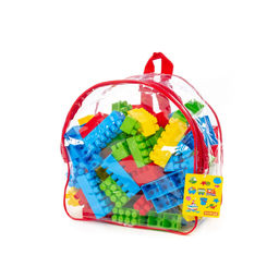 Конструктор Гигант (100 элементов) (в рюкзаке) - Полесье фото 7