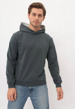 Худи мужское GREG G172-OZ02-2020 (т.изумруд) фото 8