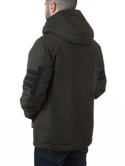 D6821 DK. GREEN Куртка мужская зимняя (200 гр. холлофайбер)