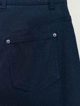 Брюки клеш с денимным эффектом / Zarina