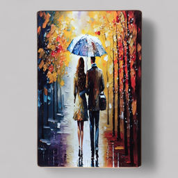 Картина акрил «Вечернее свидание», 60×39.5 см