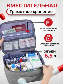 Аптечка медицинская портативная в ассортименте (3121) - Мой органайзер фото 4
