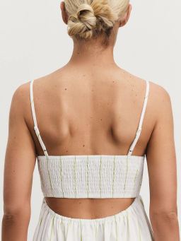 Сарафан из хлопка в полоску / Zarina  фото 7