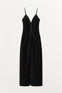VELVET STRAPPY DRESS - Zara фото 14