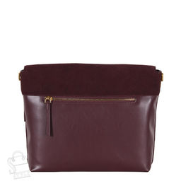 Сумка женская кожаная 5798BDAA wine red Baidou в Новосибирске