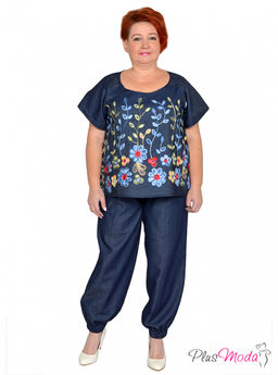 Туника Модель №1466 размеры 44-84 - Plusmoda фото 24