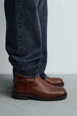 LEATHER LIMITED EDITION BOOTS - Zara фото 2