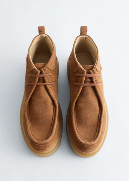 Botas tipo desert con plataforma