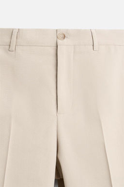 TEXTURED SUIT TROUSERS - Zara фото 7