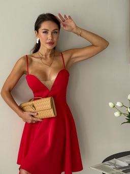 Платье AURA 3316-176 красный