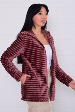 Толстовка женская 6-204 из велсофта - Новое кимоно фото 4