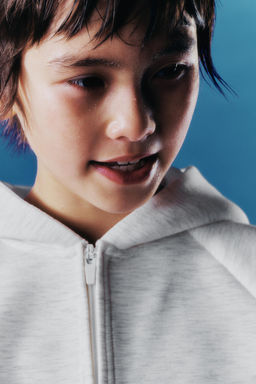 SUDADERA CREMALLERA SPORTY / Gris vigor?