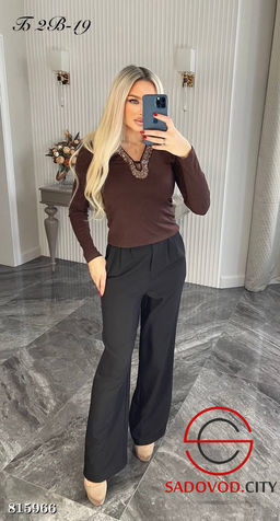 Лонгслив женский с пайетками - Bruno фото 2