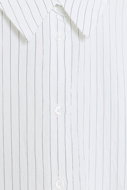 STRIPED OVERSIZE SHIRT - Zara фото 21
