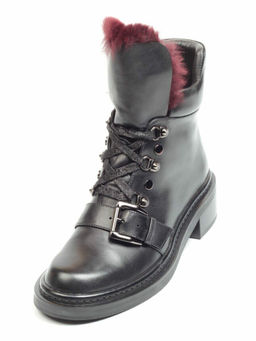 01-H001-3637-N380K BLACK Ботинки демисезонные женские (натуральная кожа, байка) - No name фото 5