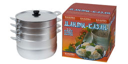 Мантоварка 6 л, 3 сетки - Калитва фото 3