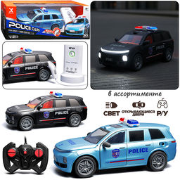 Машина "Крутая полиция" р/у, 27 MHz, в коробке