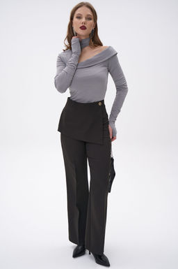 Лонгслив Крис (тёмно-серый) - Эльза фото 9