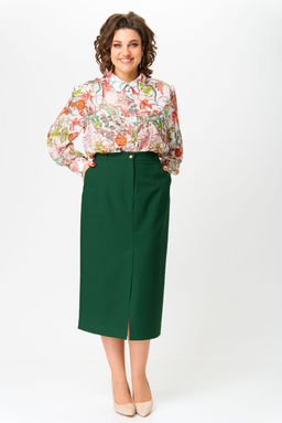 Костюм ANDINA CITY 9061-25 изумруд+мультиколор  фото 7
