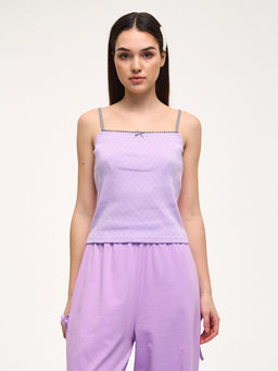 Майка лиловый CN25126V - Nota bene фото 2