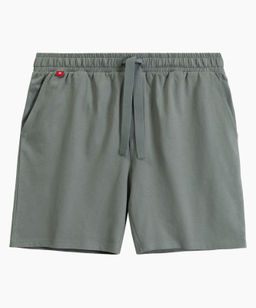 ATLANTIC NMB-039 Домашние шорты мужские Plain светло-оливковый  фото 2