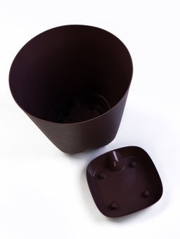 Кашпо с прикорневым поливом 15 л D-29,5см, H-31см ежевика "Гранд"