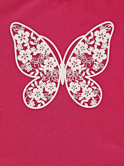 Комплект для девочки с лосинами UD 1728/22-7508 малина - Mini maxi фото 10