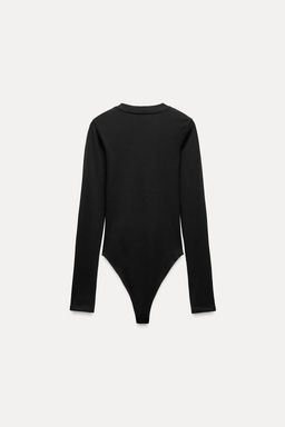 COTTON MODAL BODYSUIT - Zara фото 8