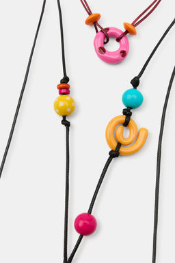 PACK 2 COLLARES CORD?N PIEZAS RESINA / Multicolor - Zara фото 3