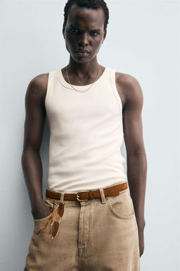 RIBBED TANK TOP - Zara фото 6