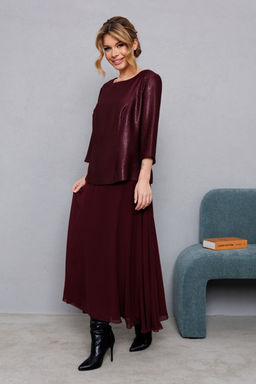 Платье AMORI 9821 вишня  фото 4